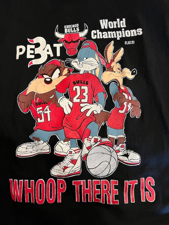 90s Chicago Bulls Shirt Looney Tunes Nike XL Space Jam