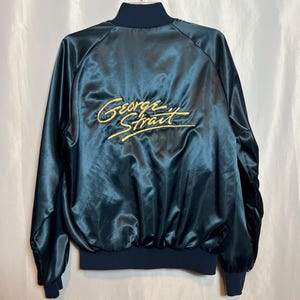 希少ヴィンテージGeorge Strait ON TOUR スタジャン レザー