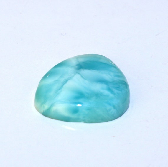 29.35 Carat sky blue Larimar Cabochon Wholesale Price Natural Loose Gemstone New Arrived Use For Earring Pendant Jewelry
