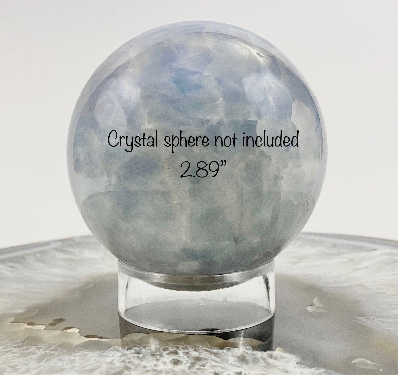 3 Large Sphere Stand Holder Crystal Ball holders set Etsy