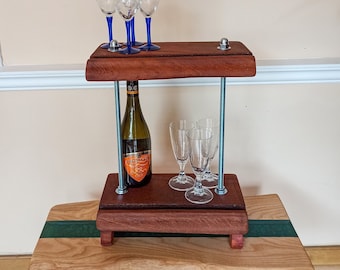 Regal Minibar alte Eiche Gewürzregal Altholz Unikat Küche Einzelstück handgefertigt