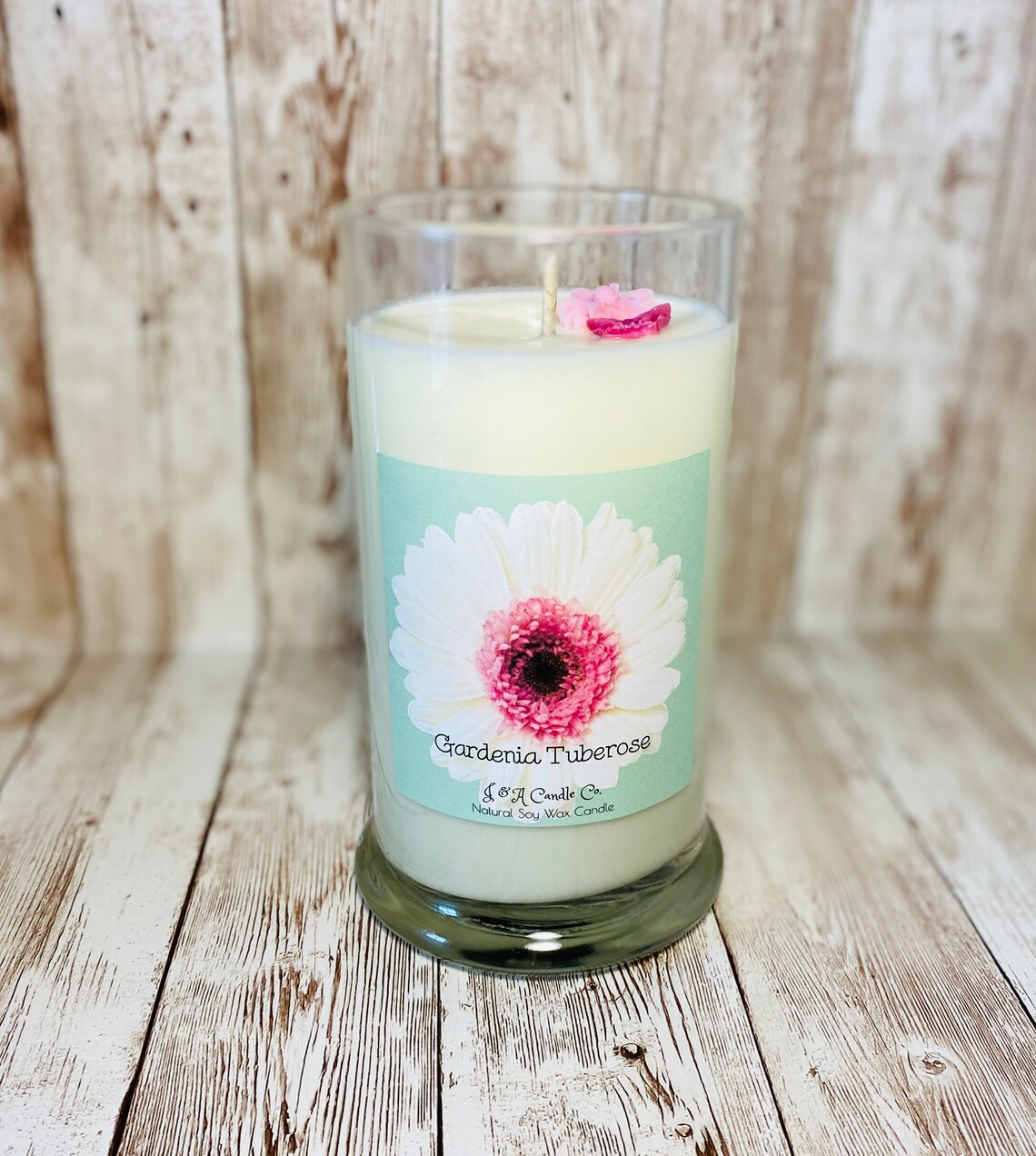 Spring Candle Gardenia Tuberose Etsy
