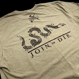 2nd Amendment join or Die T-shirt - Etsy