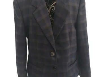 blazer en laine burberry