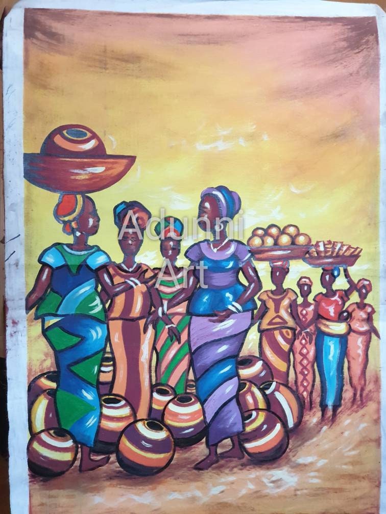 West African Art Etsy