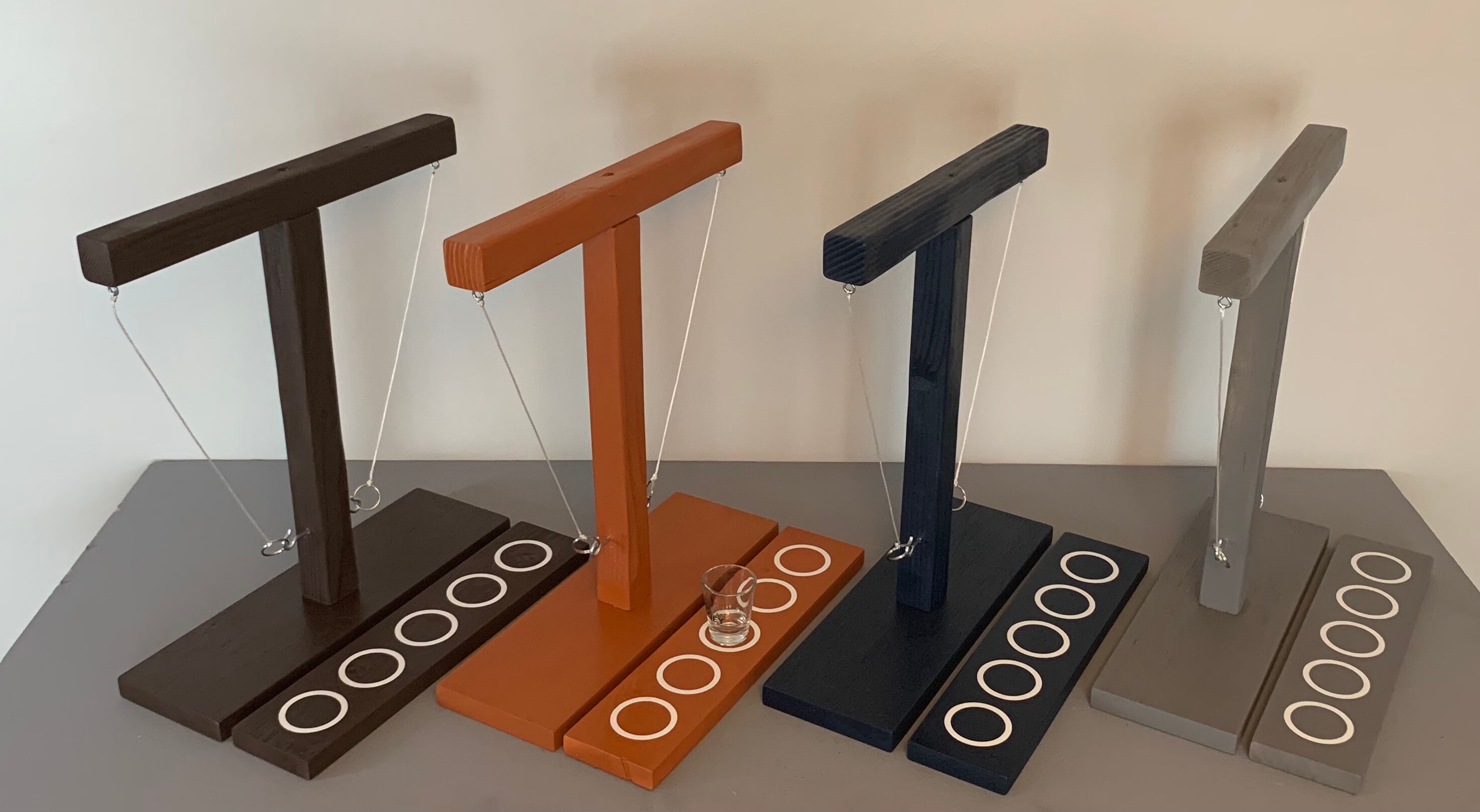 Ring Swing Game Drinking Game Ring Toss Ring Battle Double Etsy