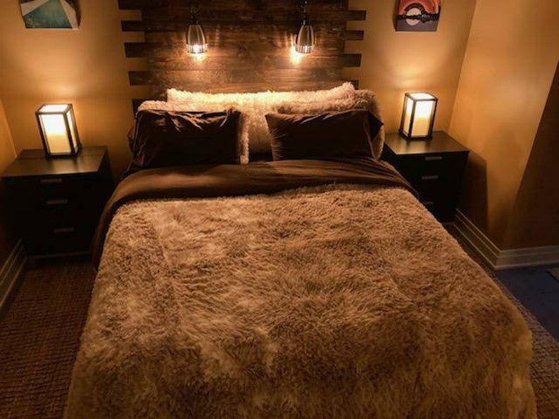 Lifted Dutchman Solid Rustic Wooden Bed Frame Twin to Cali Etsy