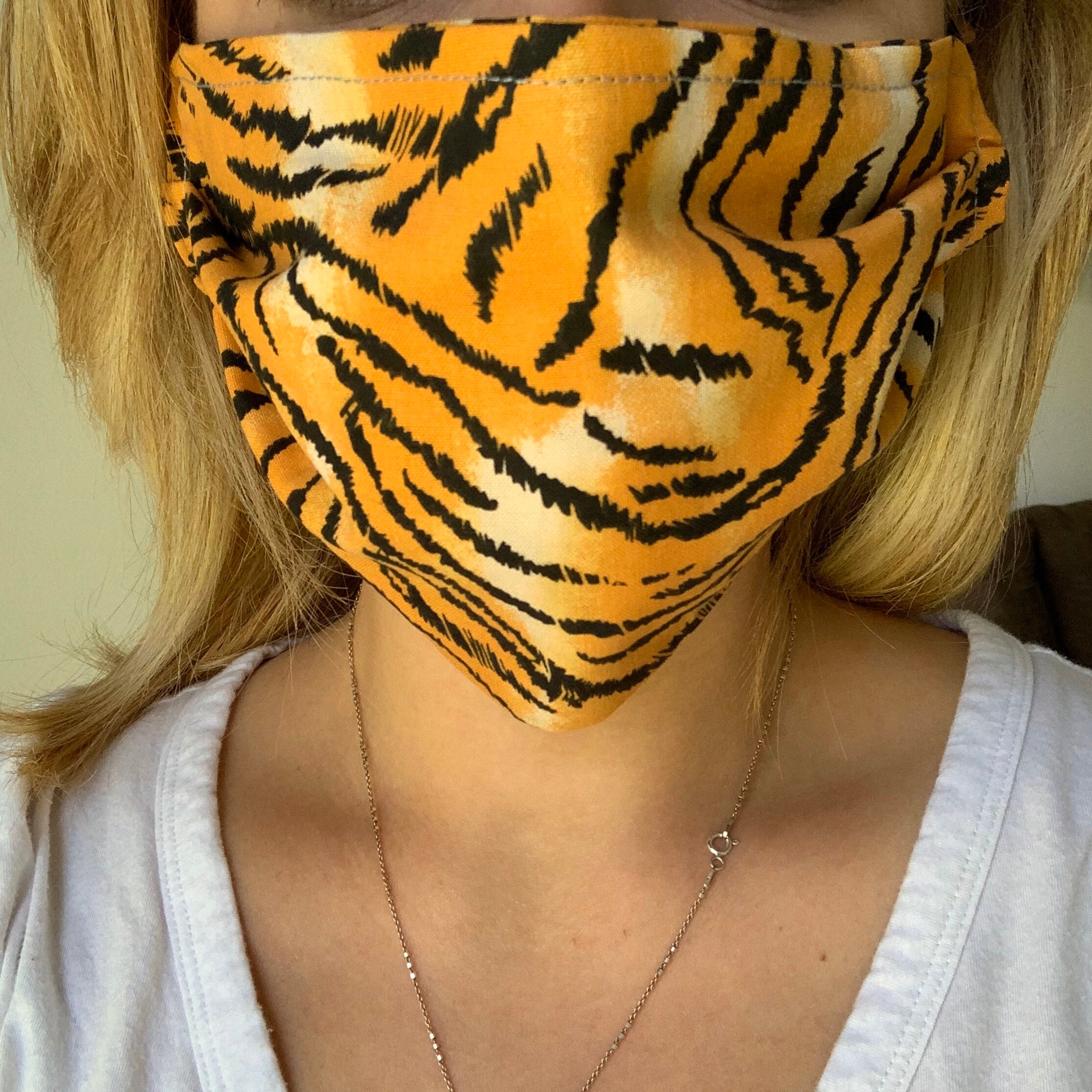 Tiger King Face Mask with Filter Pocket Joe Exotic Tiger King Etsy