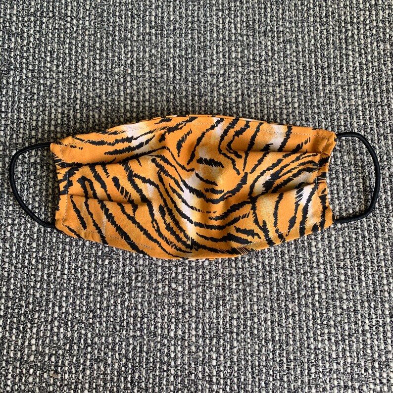 Tiger King Face Mask with Filter Pocket Joe Exotic Tiger King Etsy