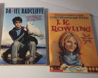 Daniel Radcliffe No Ordinary Wizard W/Conversations with J.K. Rowling (Scholastic) book