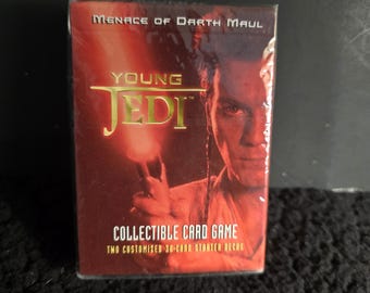 Star wars 1999 Decipher Young Jedi Collectible Card Game