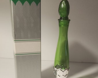 Avon Empire Green bud vase