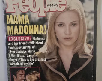 People Weekly cover featuring Madonna (96)