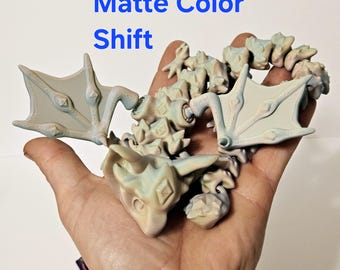 NightStone Dragon Figurine, 13+ Inch Fantasy Decor