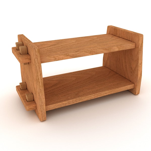 One Board Step Stool - Woodworking Plans (Digital Download)