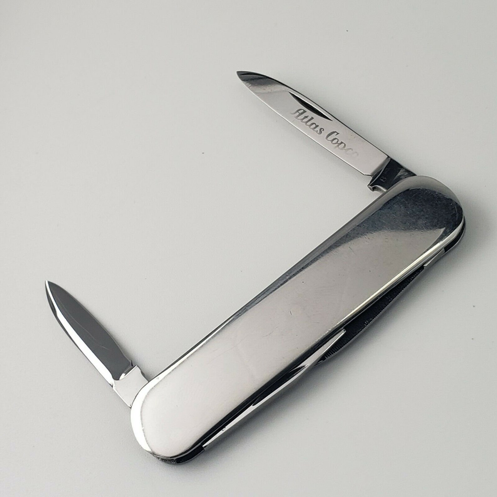 Lot 2 vintage pen knives 3 blade ss rostfrei solingen atlas Etsy