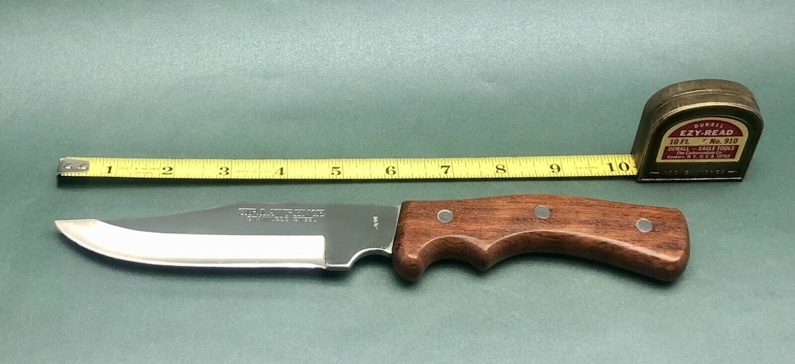 Vintage Sir Lawrence Hunting Fixed Blade Knife With Sheath Etsy UK