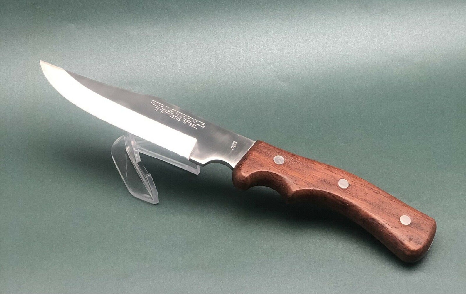 Vintage Sir Lawrence Hunting Fixed Blade Knife With Sheath Etsy UK