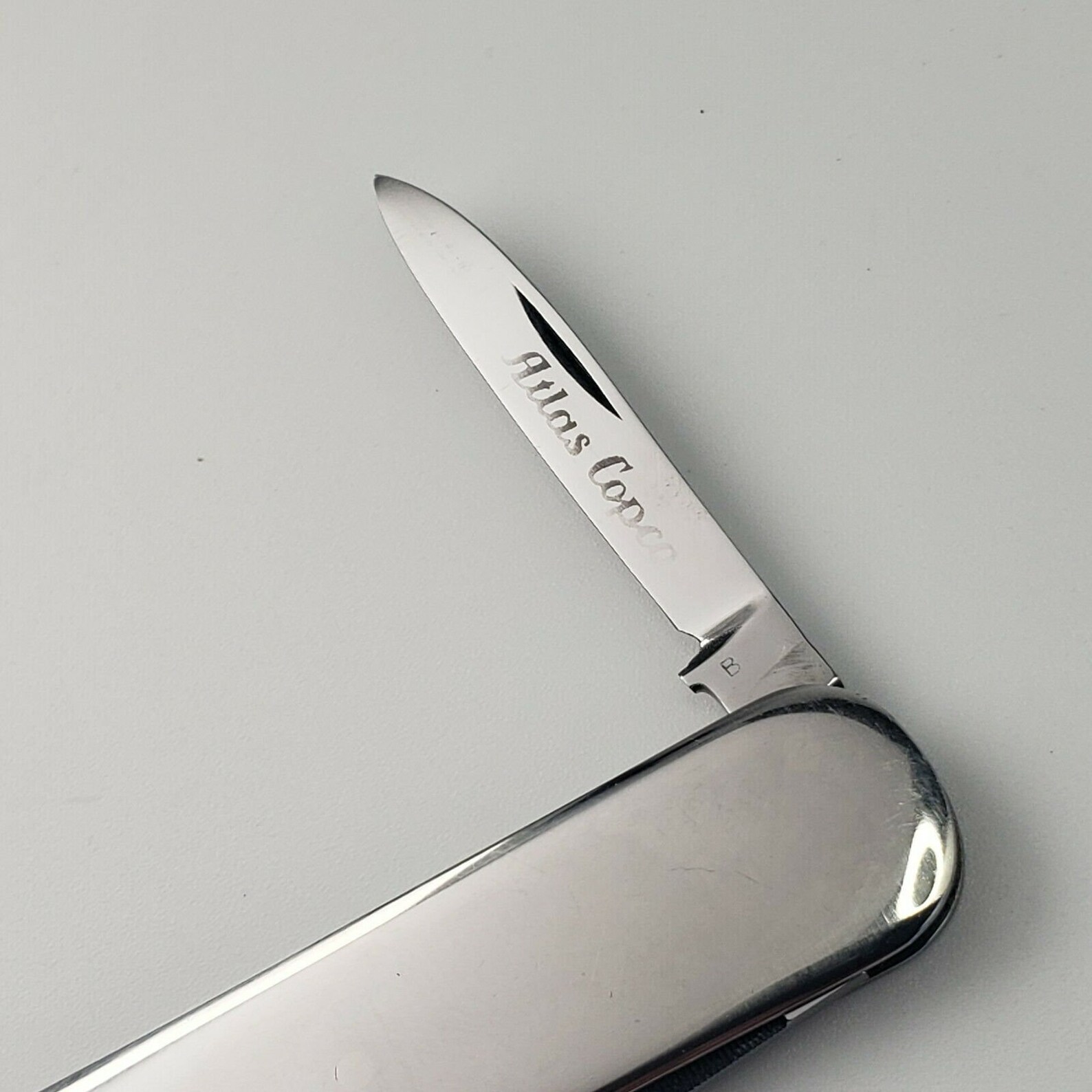 Lot 2 vintage pen knives 3 blade ss rostfrei solingen atlas Etsy