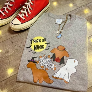 Halloween Dino Nug T-Shirt | Gruselige Tees