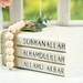 Large Islamic Wooden Book Stack Decor, SubhanAllah Alhamdulillah Allahu Akbar, Islamic Home Decor, Muslim Farmhouse, Islamic Gifts 