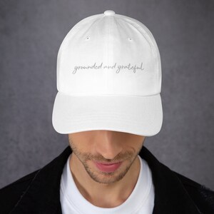 grounded and grateful script hat