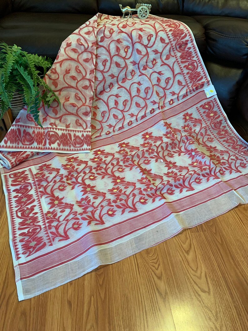 dhakai jamdani cotton
