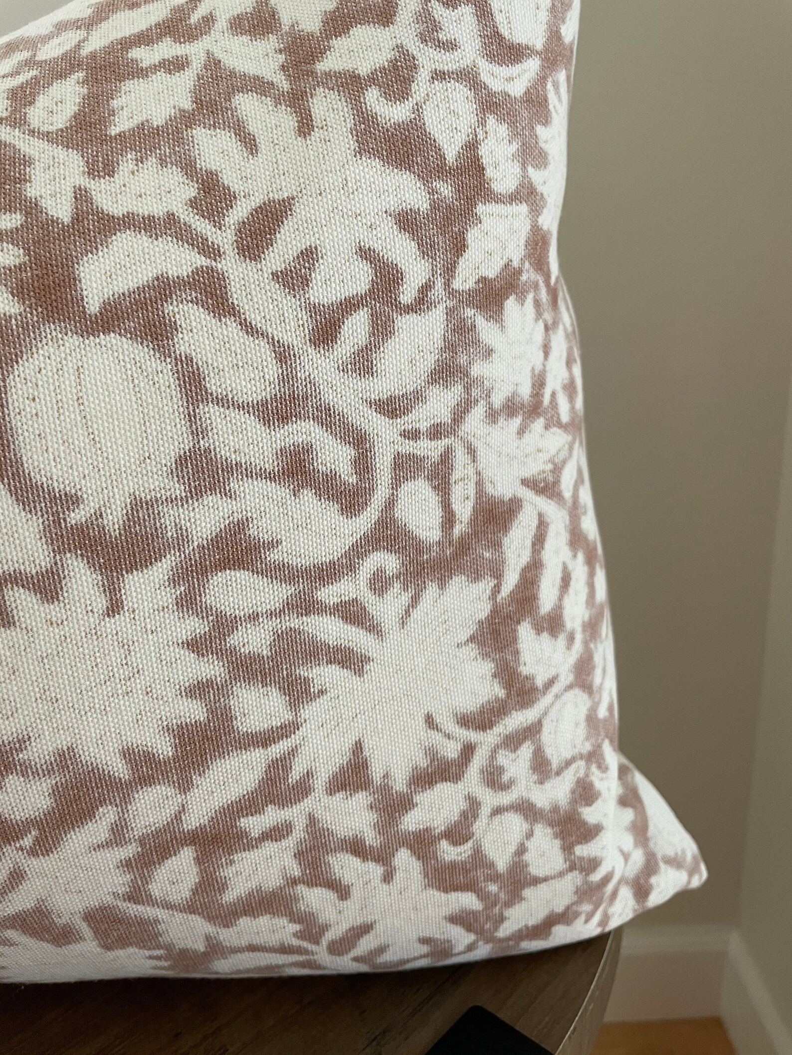 14x20 lumbar pillow cover muted taupecream Etsy