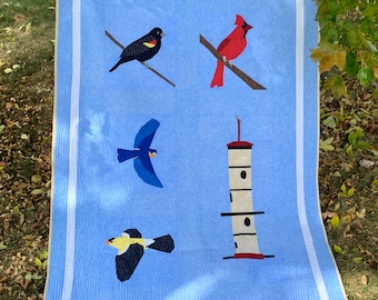 Ellie's Birds - 5 Block Foundation Paper Pieced Pattern Bundle