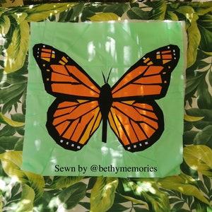 Monarch Butterfly - 30", 20", & 15" Quilt Foundation Paper Pieced Pattern PDF