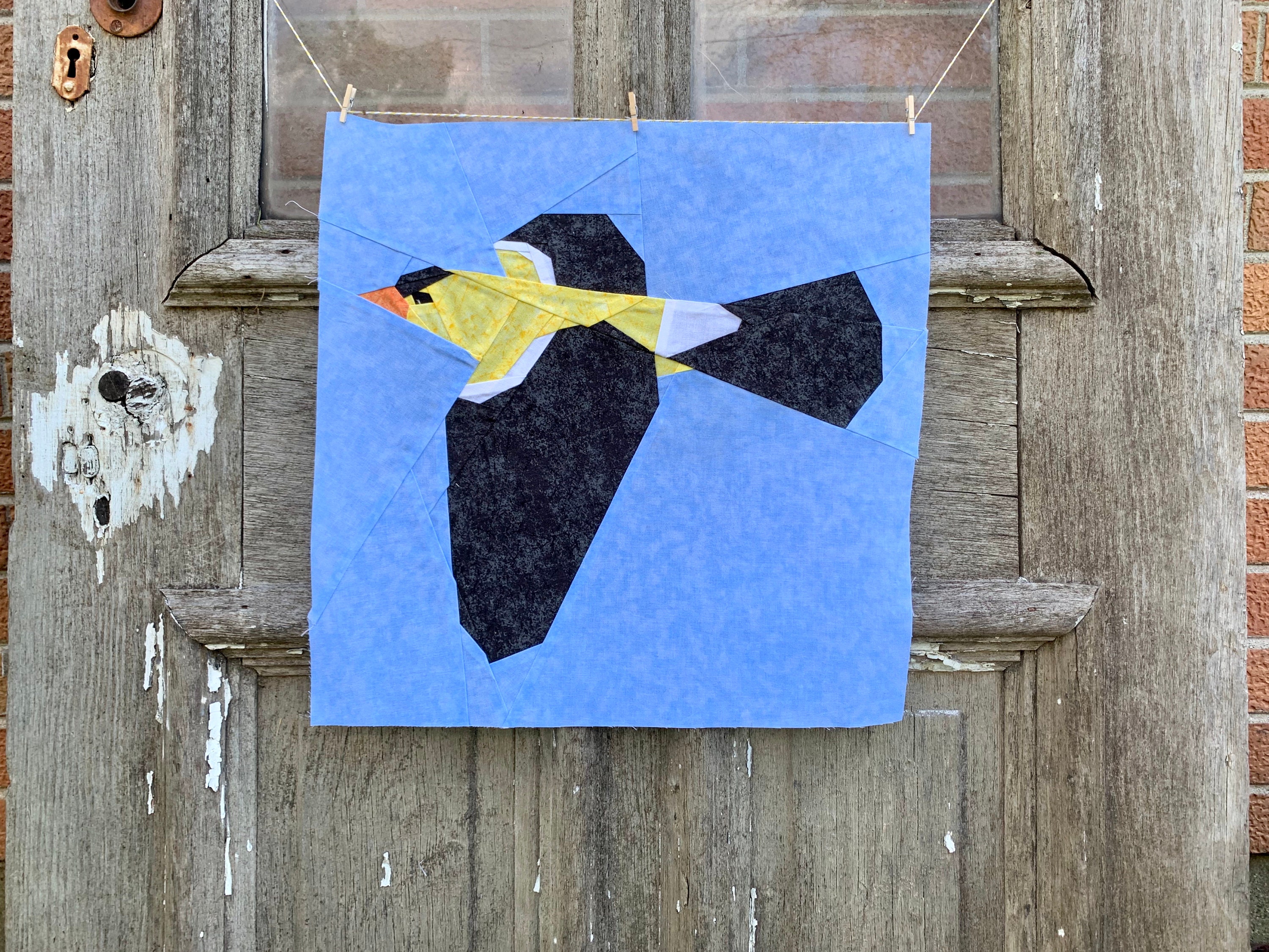 Ellie's Birds 5 Block Foundation Paper Pieced Pattern - Etsy