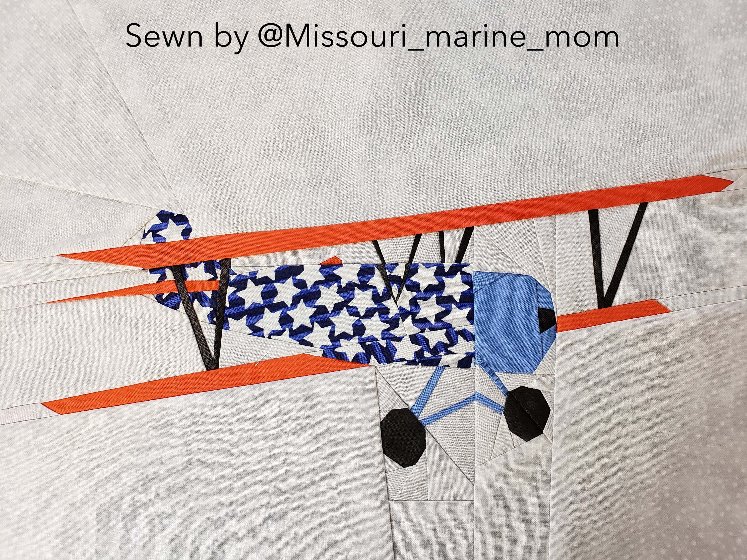 Hi Plane Biplane Foundation Paper Pieced Quilt Pattern - Etsy