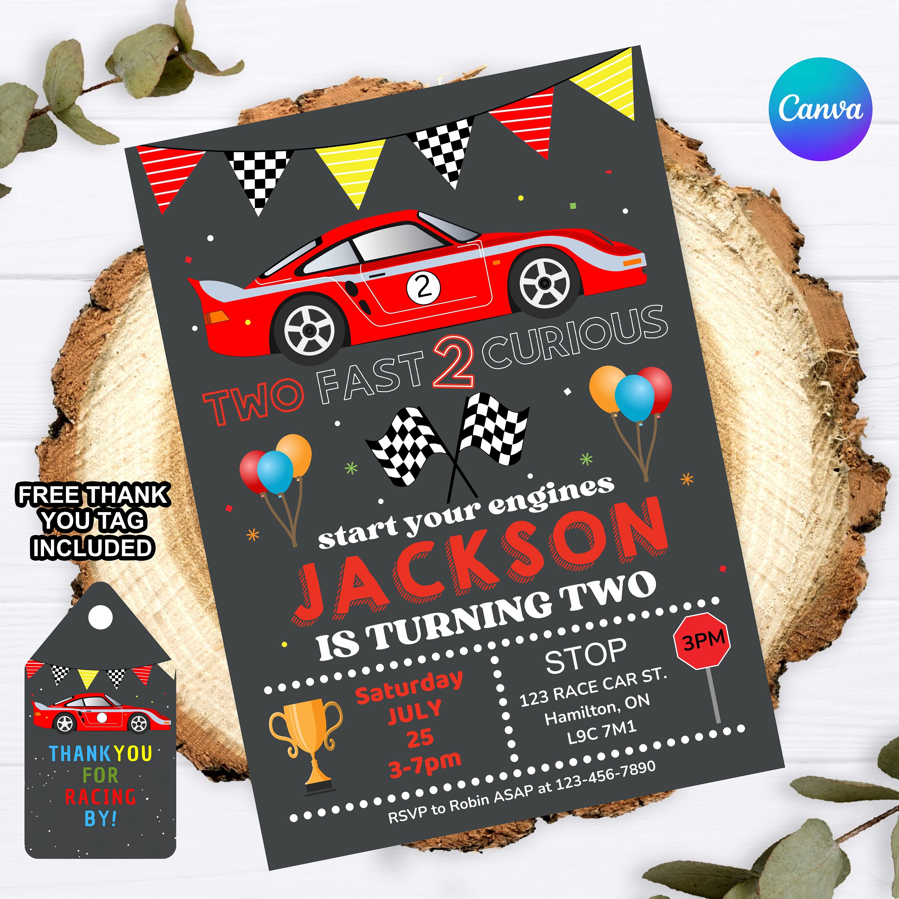 Race Car 1st 2nd Birthday Board, Boy Milestone Birthday Chalkboard Sign, Red  Yellow Cars Theme, Party Poster, DIGITAL FILE 