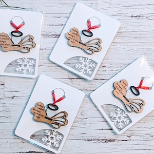 CHRISTMAS Keychain Display Card Svg, Keyring Display Card Template, ORNAMENT hanger, keychain svg, Packaging svg, Craft Show Display Card