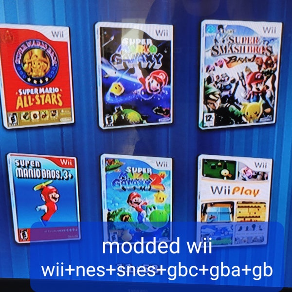 Modded Wii Etsy