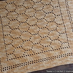 Nana&#39;s &quot;Baby Blanket&quot; Bundle | Filet Crochet Baby Blanket Patterns | Baby Blanket | Filet Baby Blanket | Nana&#39;s Crochet Creations | Bundle |