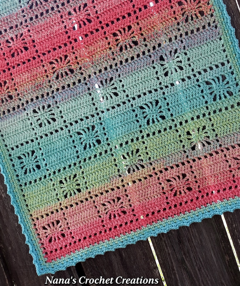Nana's spiders Squared Blanket Pattern Etsy