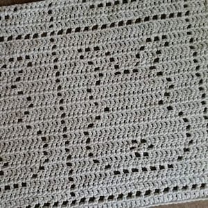 Bouncing Baby Bunnies Blanket | Filet Crochet Bunny Blanket Pattern | Filet Bunnies | Crochet Baby Blanket | Nana&#39;s Crochet Creations |