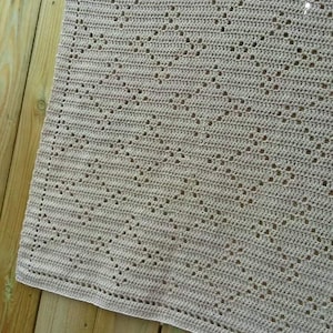 Craft Fair Blanket | Filet Pattern | Filet Crochet Blanket Pattern | Crochet Pattern | Vintage | Filet Diamond | Nana&#39;s Crochet Creations |