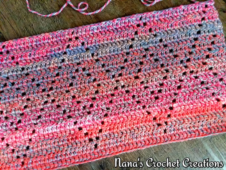 Hopscotch Harlequins Blanket Pattern Filet Crochet Blanket Pattern Crochet Pattern Filet Crochet Diamonds Nana's Crochet Creations image 4