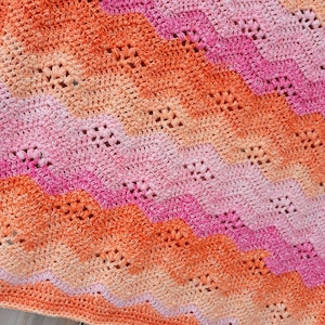 Rambling Ripple | Crochet Blanket Pattern | Crochet Ripple Pattern | Baby Blanket Pattern | Baby Ripple | Nana&#39;s Crochet Creations |