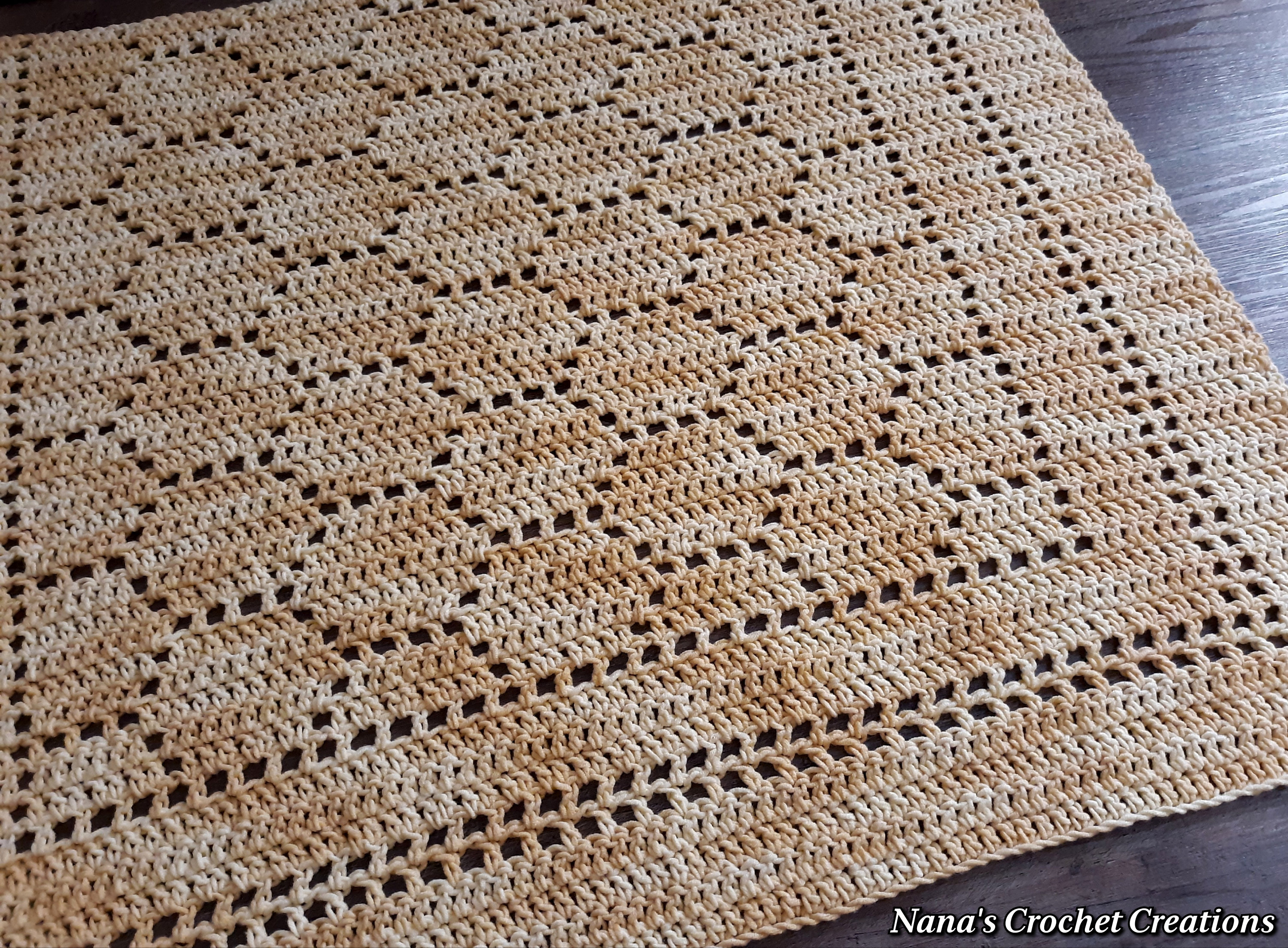 Bee Cozy Blanket Filet Pattern Filet Crochet Blanket Pattern