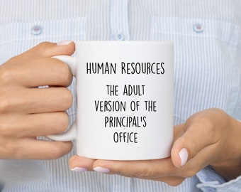 HR Gifts, Funny HR Mug, HR Manager Gift, Human Resources, Funny Mug For Human Resources Specialist