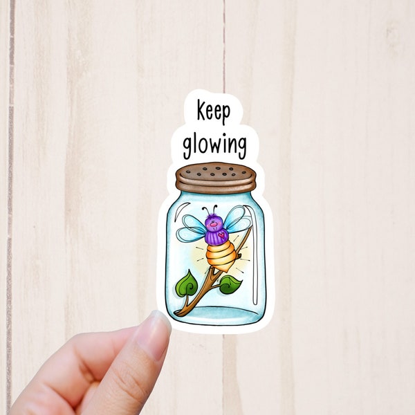 Glowing Stickers Etsy