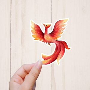 Phoenix Sticker, Phoenix Rising, Cool Stickers, Laptop Stickers