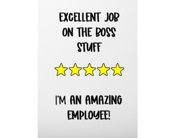 Excellent Job Card Etsy Excellent Job Card Etsy