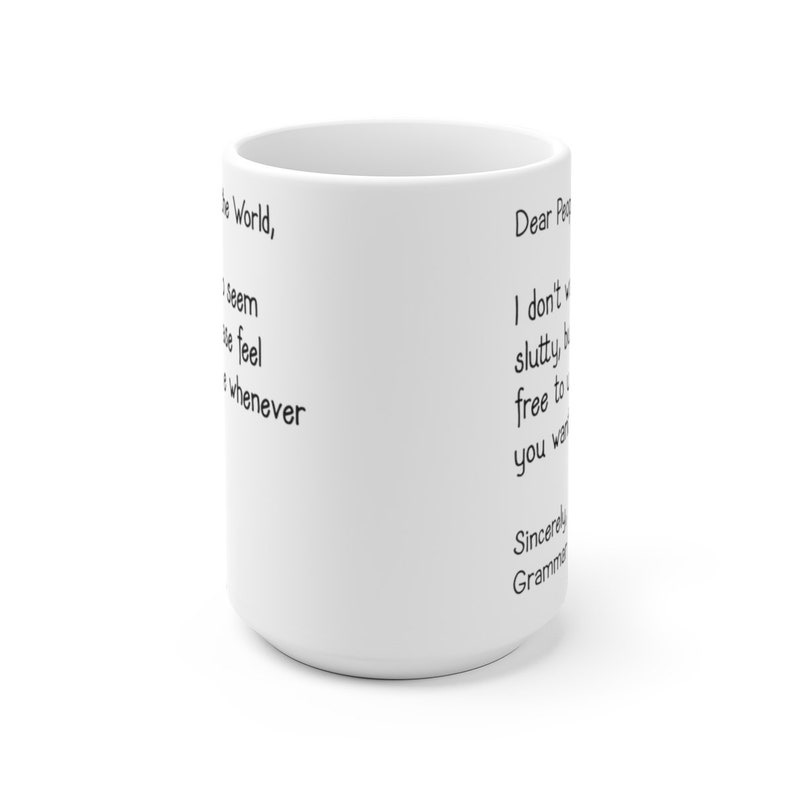Grammar Nerd Gift Sarcastic Coffee Mug for Teachers Editors Etsy