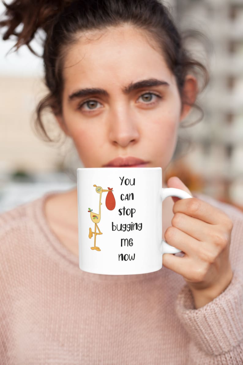 Funny Pregnancy Reveal Coffee Mug Pregnancy Announcement for Etsy