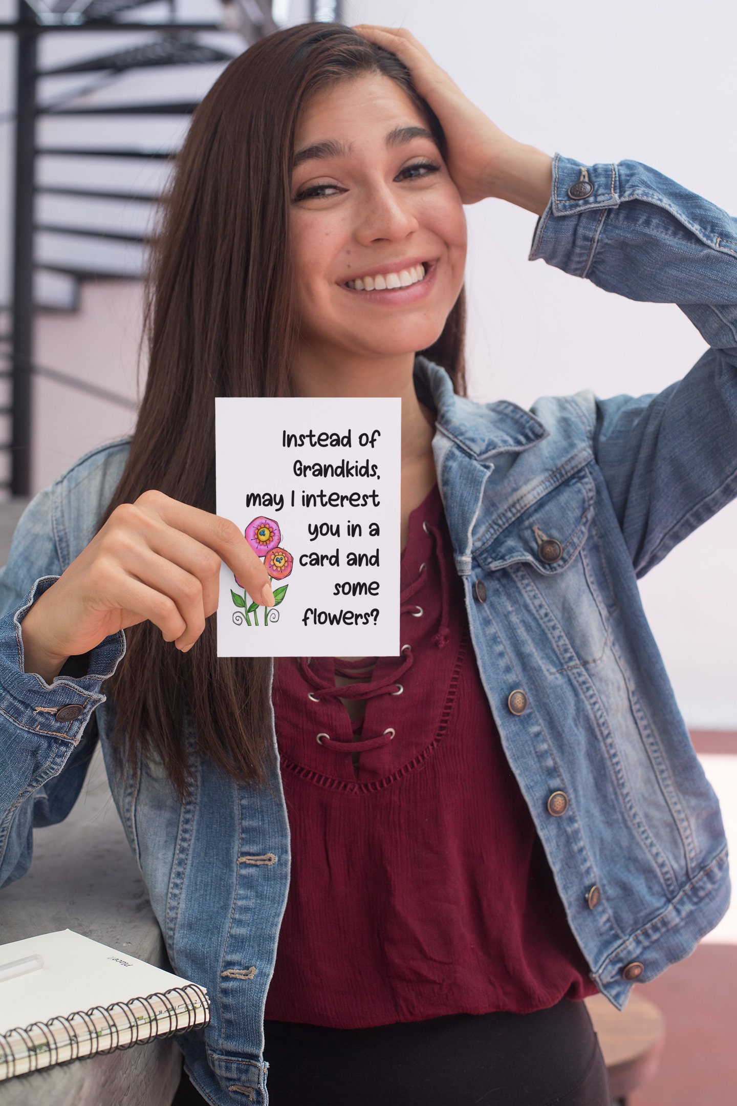 Funny Mothers Day Card, Mom Birthday Card From Daughter, Instead of ...