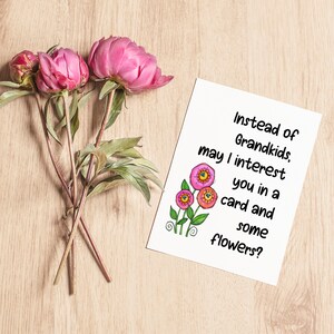 Funny Mothers Day Card, Mom Birthday Card From Daughter, Instead of ...